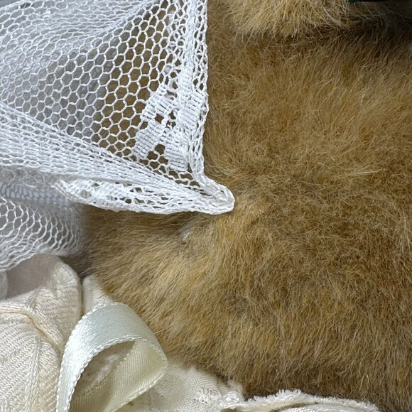 Dakin Victoria Rose Holly Pond Hill Bride Rabbit Bunny Plush Bridal Gown 12" - Picture 16 of 16